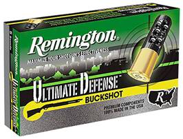 Remington Ammunition 20711 Ultimate Defense  12 Gauge 2.75
